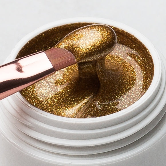 Nailart Glittergel 'Gold' (without sweat layer) by Love My Nails