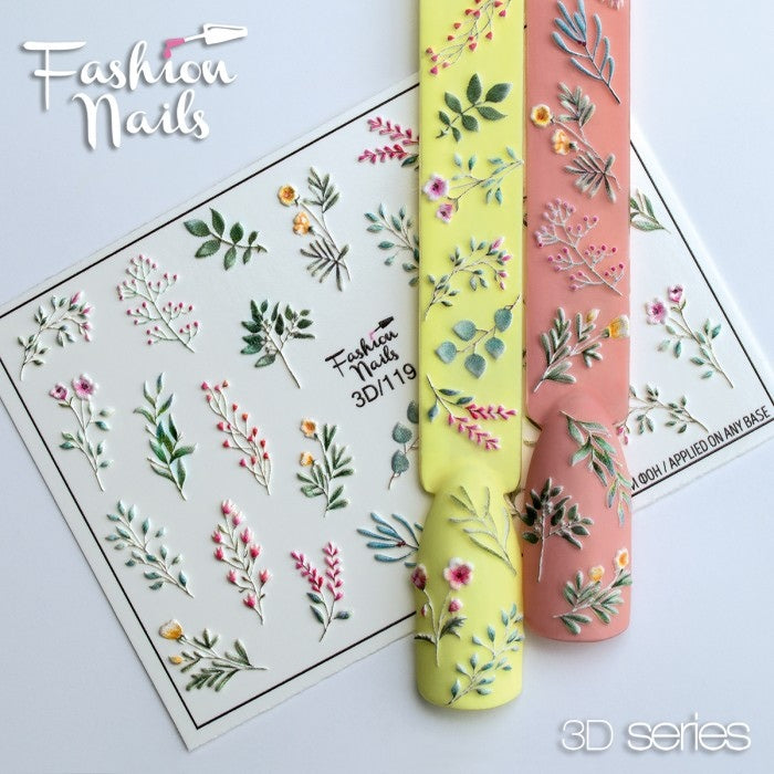 Sticker Design 3D No. 119 (Water-soluble stickers)