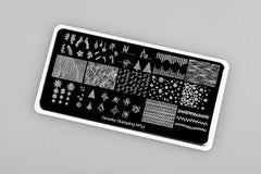 Stamping Platte Schablone  Nr. 053 von Swanky