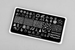 Stamping Platte Schablone  Nr. 052 von Swanky