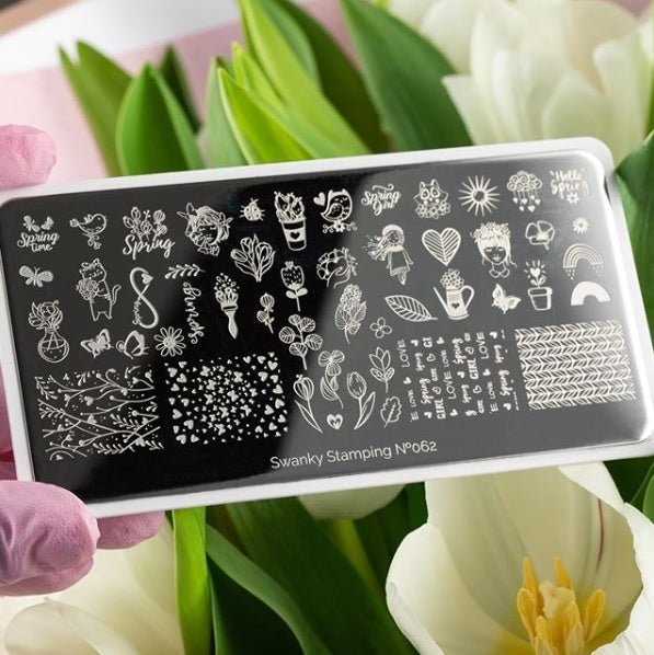 Stamping Plate Stencil No. 062 by Swanky