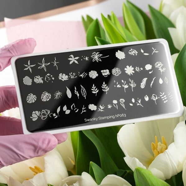 Stamping Plate Stencil No. 063 by Swanky