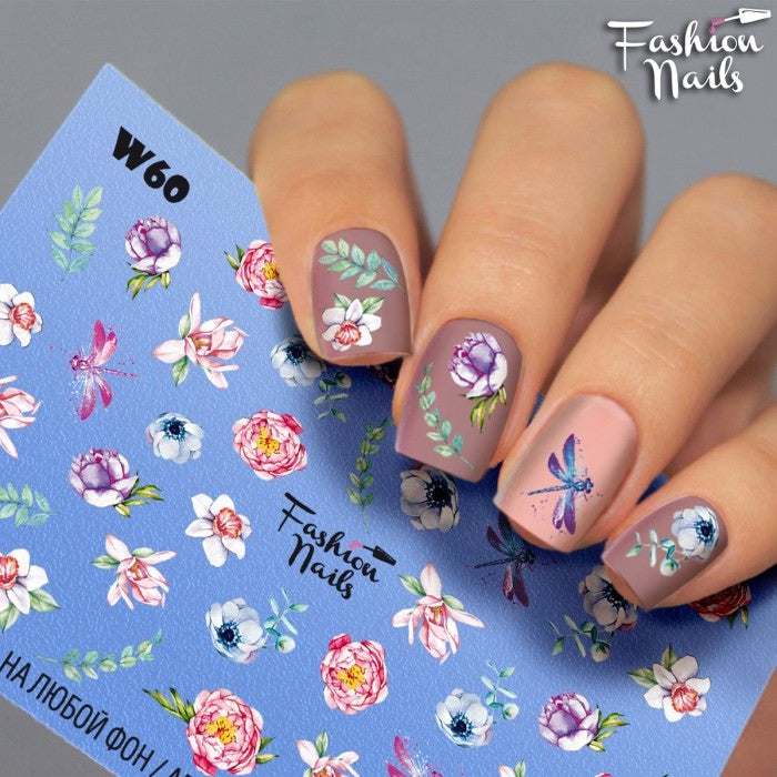Sticker Design W60 (Water-soluble stickers)