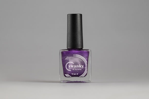 Лаки для штамповки лилового металлического цвета № 11 от Swanky