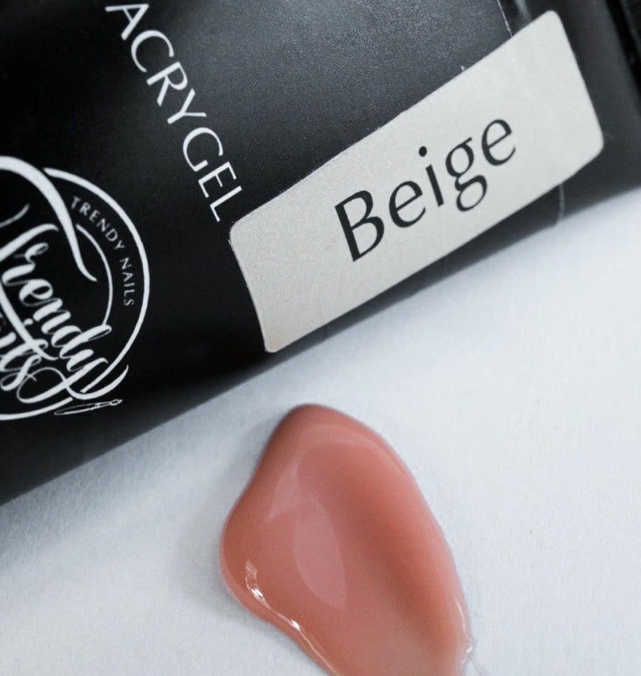 Polygel Acrylgel 'Beige' 30ml fino a 60ml di Trendy Nails