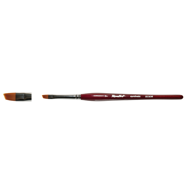 Roubloff Brush for Gel Modeling GK63R Size 4-7