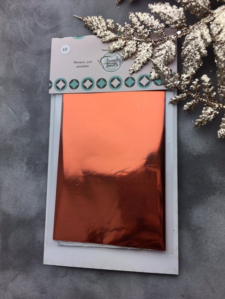 Transfer Foil No. 10 Bronze by Trendy Nails