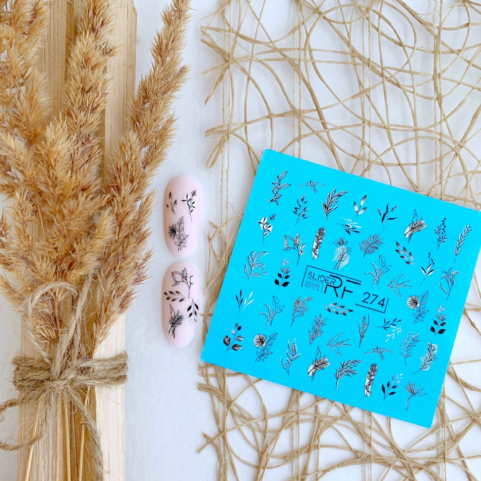 Sticker Design RF274 (Water-soluble stickers)