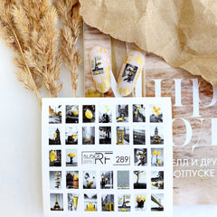 Sticker Design RF289  (Wasserlösliche Aufkleber)