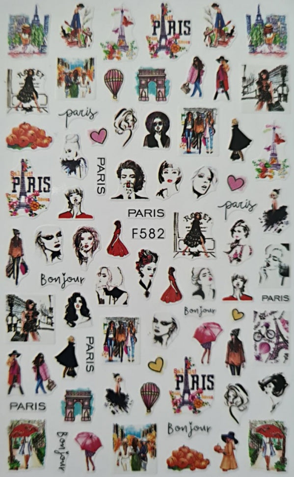 Sticker Parigi F582