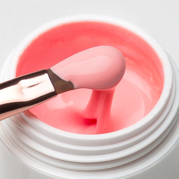Nail art color gel "Sweet Coral" (no-wipe) by Love My Nails (TPO-free)