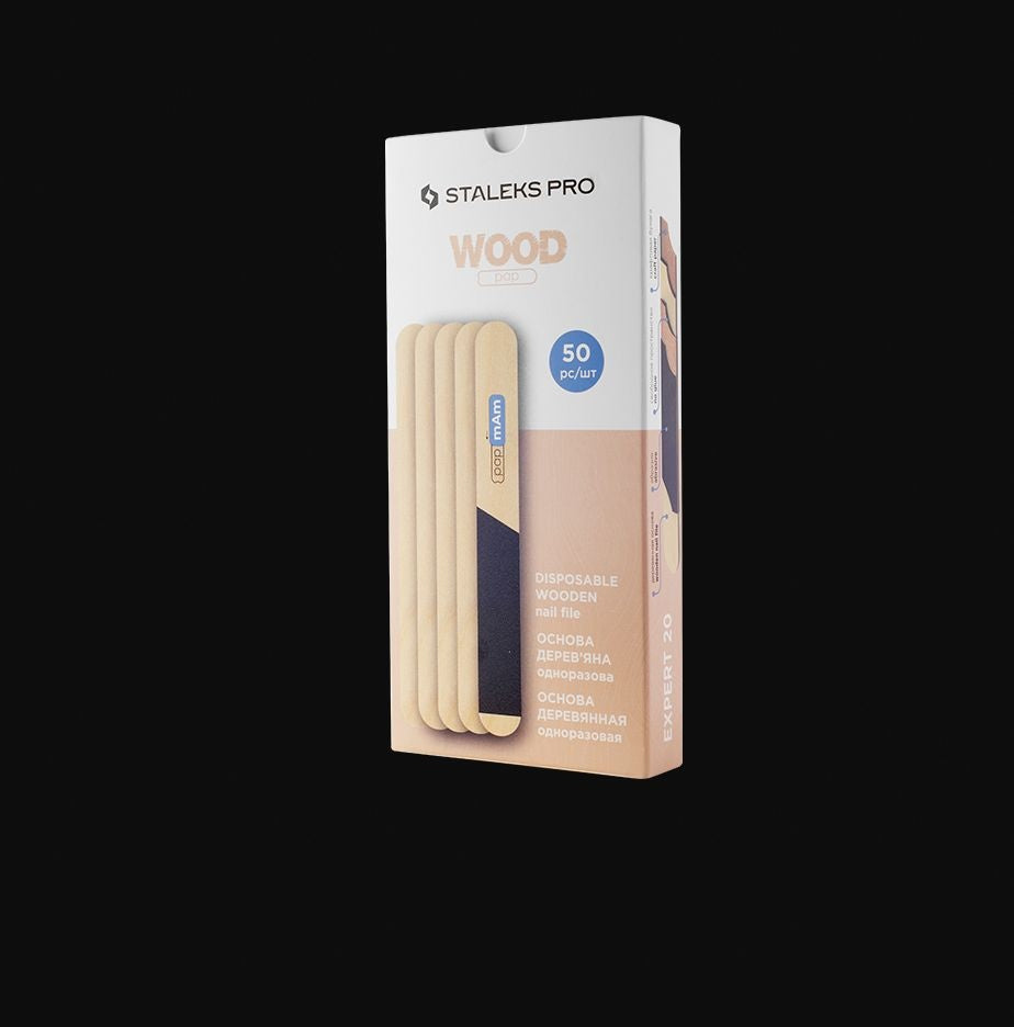 Sottopiedi in legno monouso WBE-20 STALEKS EXPERT (50 pz.)