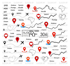 Sticker Design RF306 (Adesivi Idrosolubili)