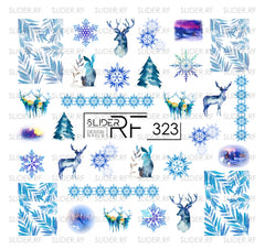 Sticker Design RF323 (Wasserlösliche Aufkleber)