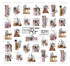Sticker Design RF329 (Wasserlösliche Aufkleber)