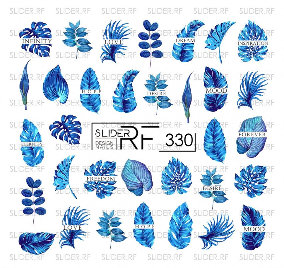 Sticker Design RF330 (Water-soluble stickers)