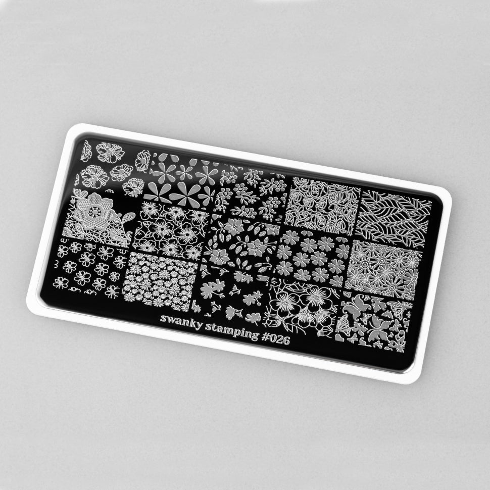 Stamping Plate Stencil No. 026 by Swanky