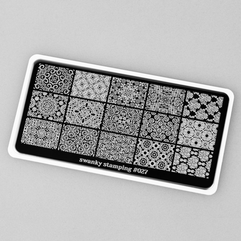Stamping Plate Stencil No. 027 by Swanky