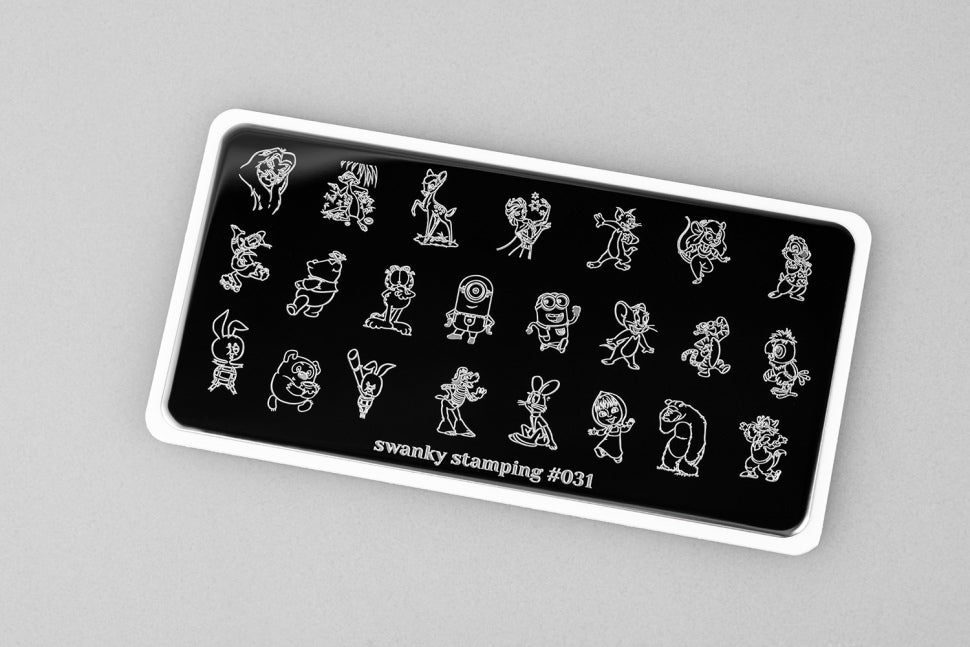 Stamping Plate Stencil No. 031 by Swanky