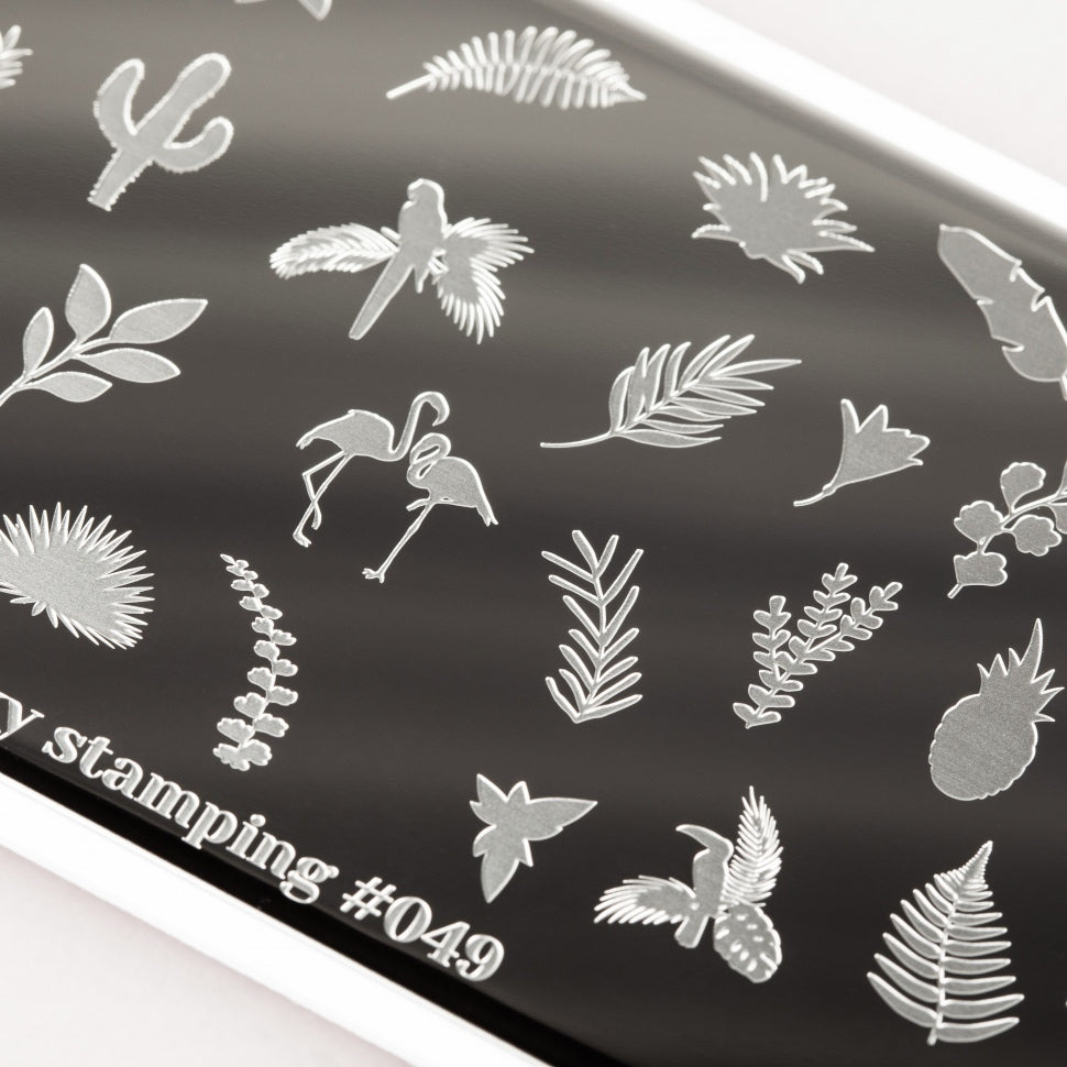 Stamping Plate Stencil Nr. 049 di Swanky