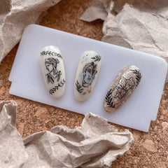 Stamping Platte Schablone  Nr. 067 von Swanky