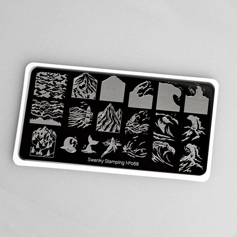 Stamping Plate Stencil No. 068 by Swanky