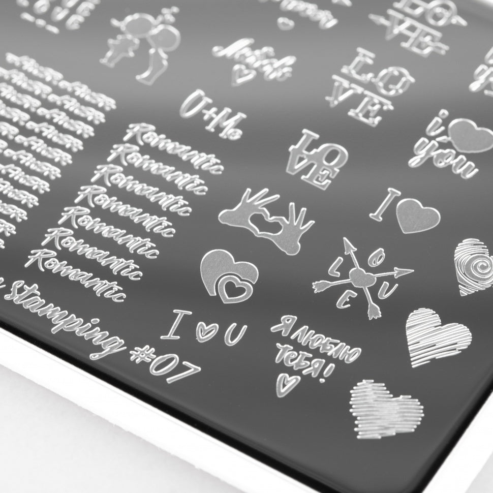Stamping Plate Stencil arti for you No. 07 by Swanky
