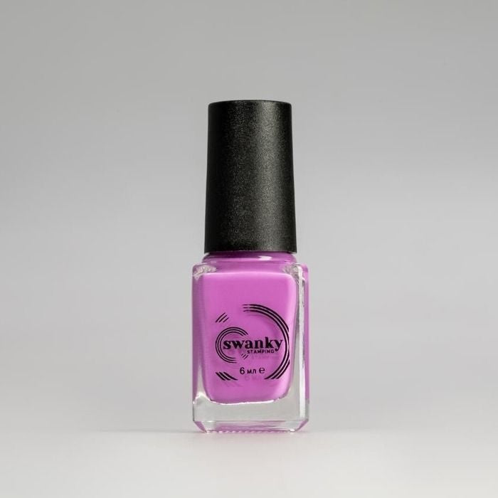 Stamping varnish neon pink No. S16 from Swanky