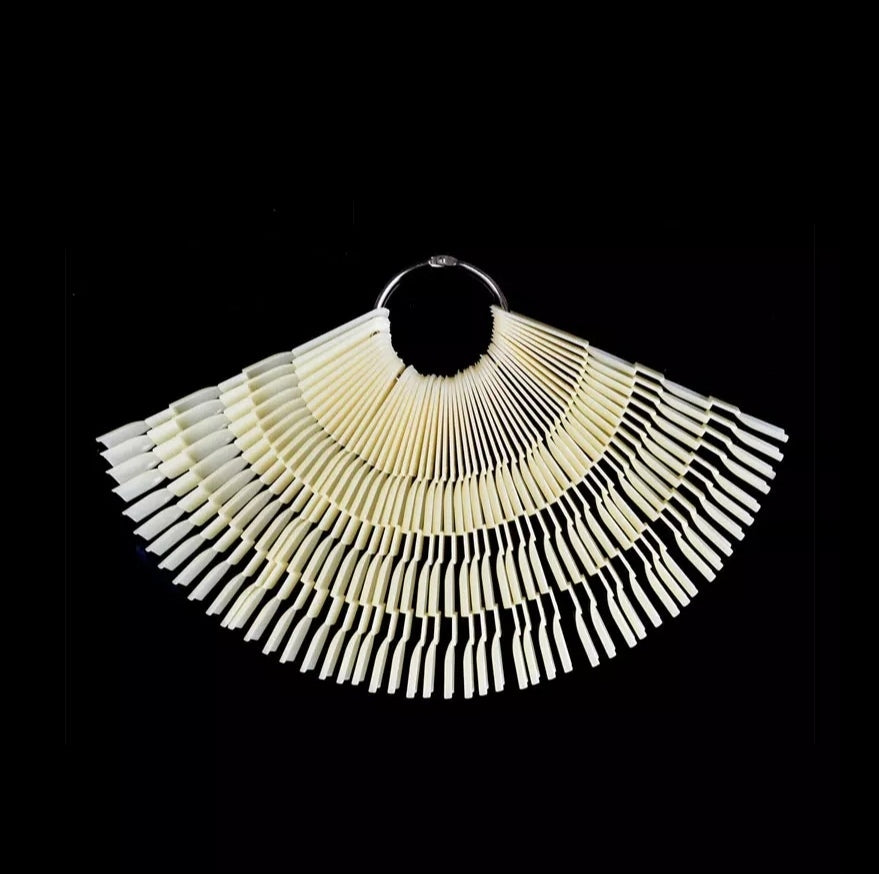 Tips Ring Display Colorchart (3x50pcs.) natural
