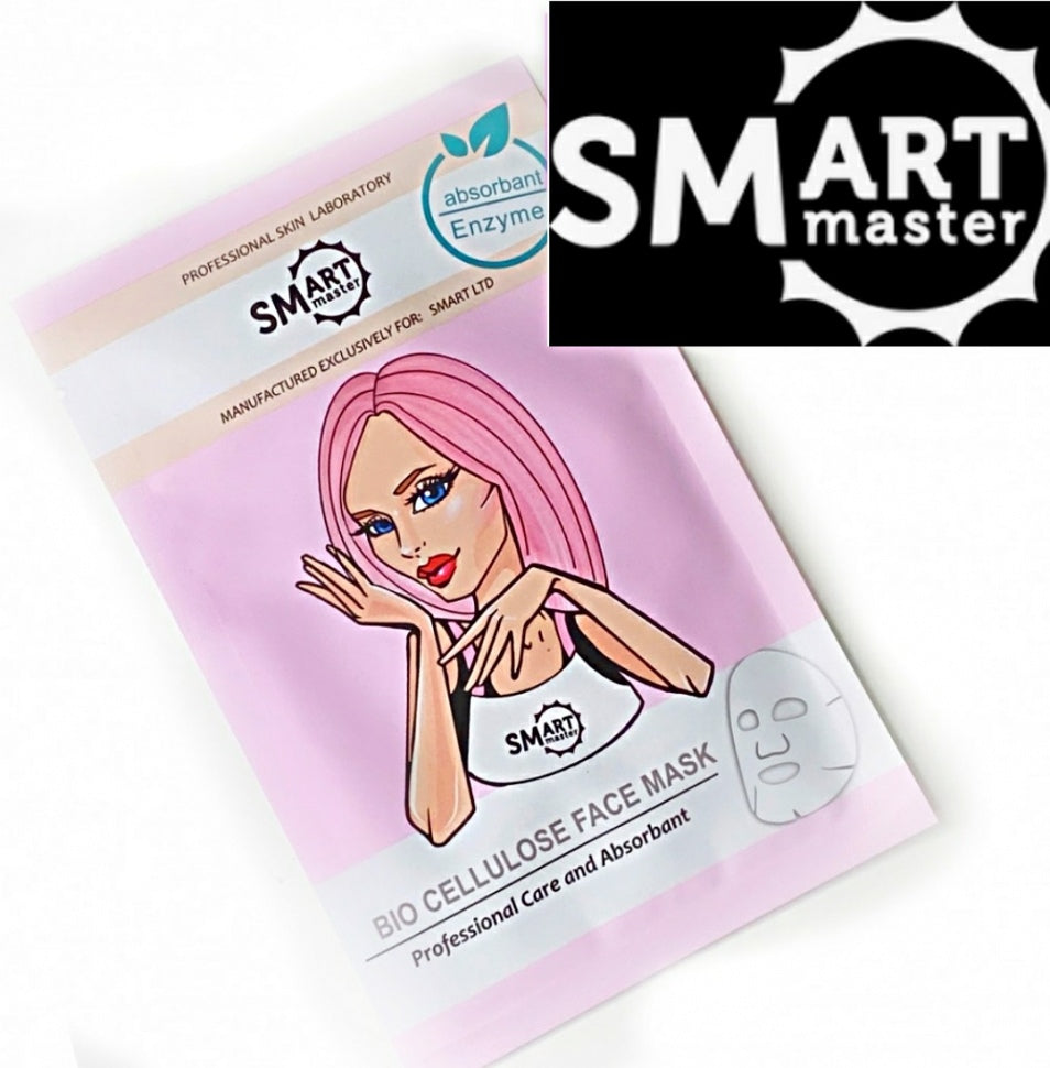 Maschera viso in biocellulosa di SMART