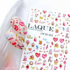 Slider WB63 (Water-soluble Stickers) Love