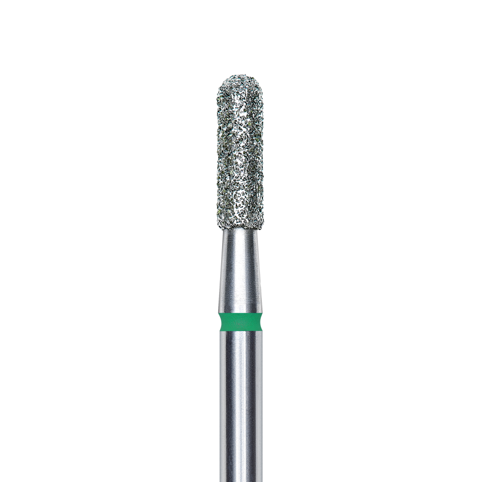 Fräseraufsatz Zylinder abgerundet Diamant Bit grob (grün) in Größen: 1,4mm und 2,3mm von STALEKS