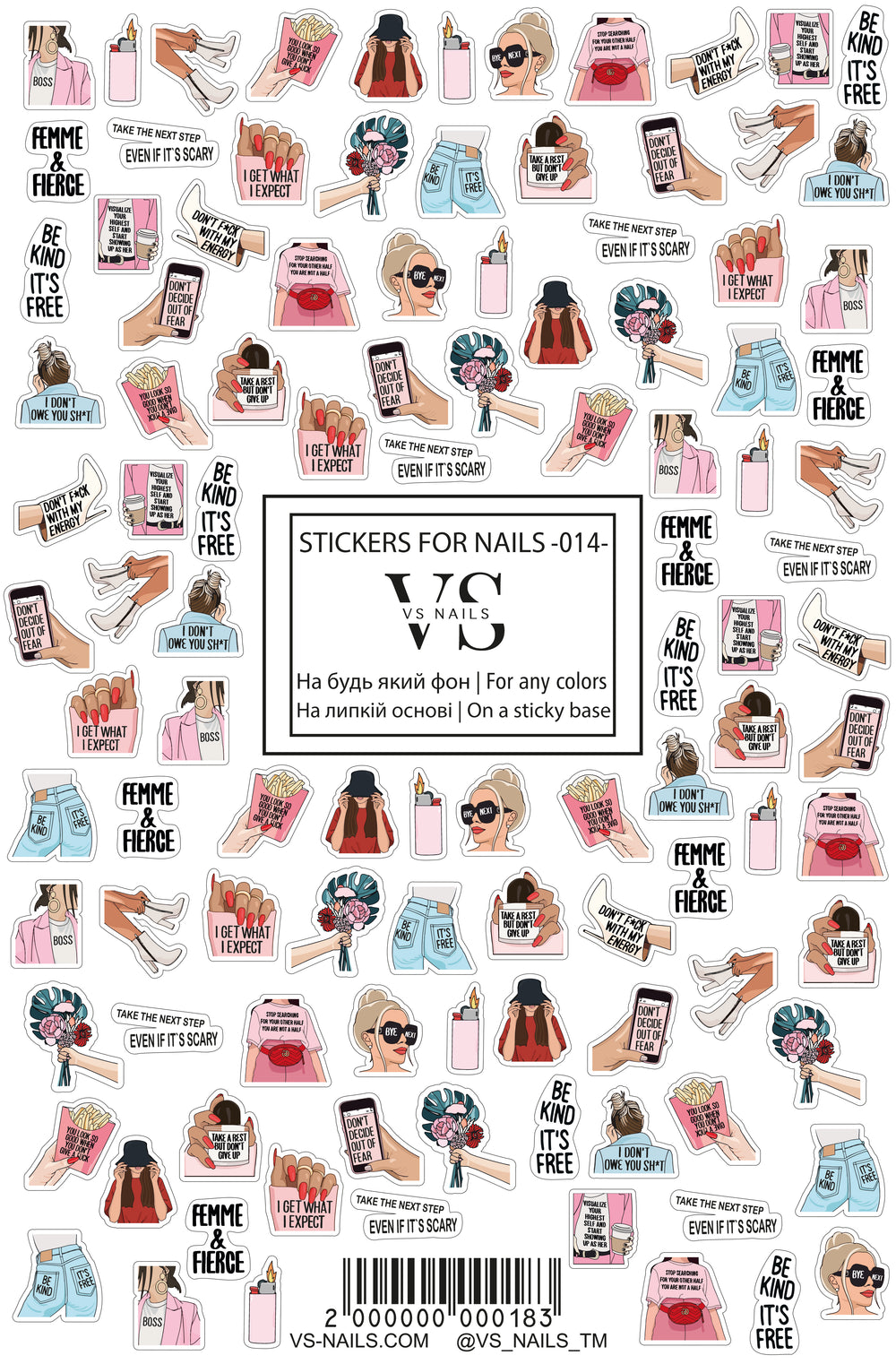 Sticker (self-adhesive) Love No. 014 by VS