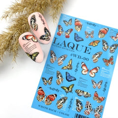 Design del sticker WB90 di Laque (adesivi idrosolubili) disponibile dal 28.09
