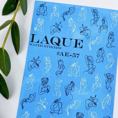Дизайн стикера AE57 от LAQUE (водорастворимые наклейки)