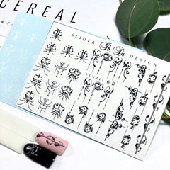 Sticker VENZEL 6 nero IBDI Nails
