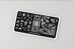 Stamping Platte Schablone  Nr. 093 von Swanky