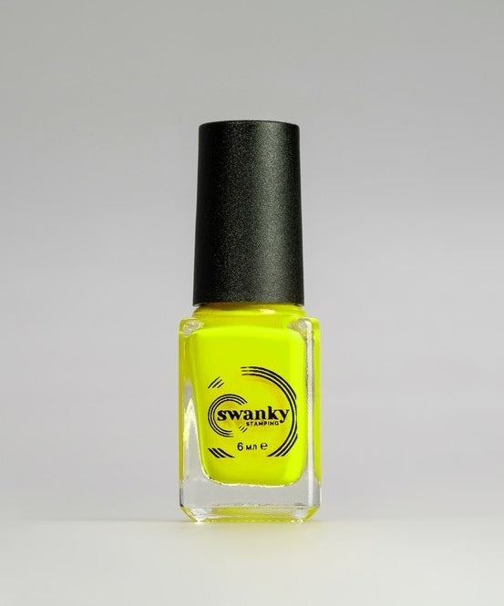 Stamping gel neon giallo n. S18 di Swanky