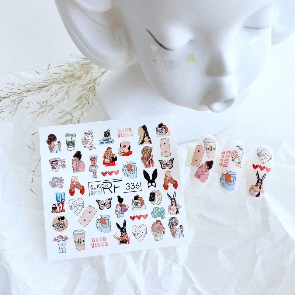 Sticker Design RF336 (водорастворимые наклейки)