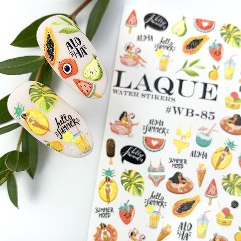 Sticker Design WB85 (водорастворимые наклейки) от Laque