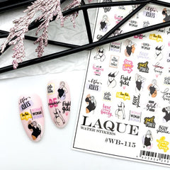 Sticker Design WB115 (Adesivi dissolvibili) di Laque
