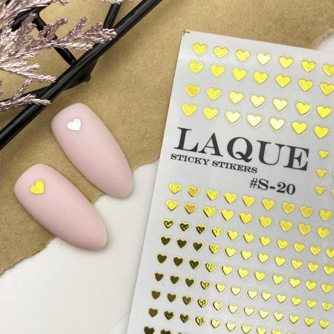 Self-adhesive stickers S-20 gold
