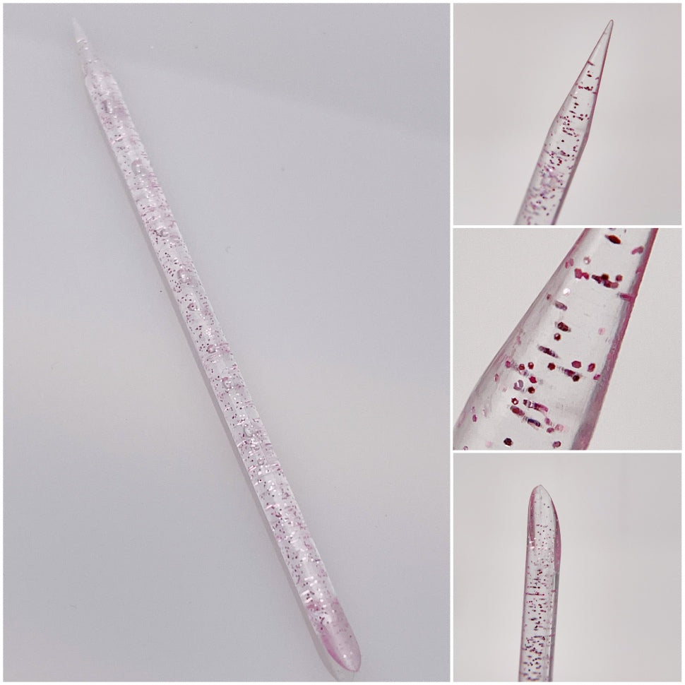 Manicure bastoncini in acrilico rosa 10/100 pz.