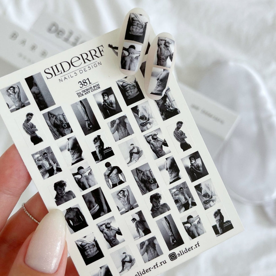 Sticker Design RF381 (Water-soluble stickers) Slider
