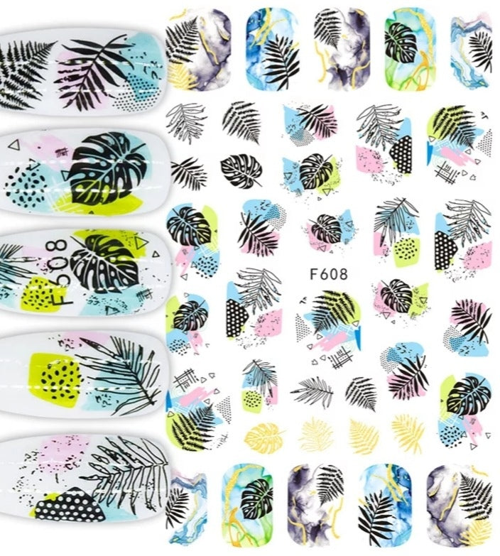 Sticker self-adhesive F608