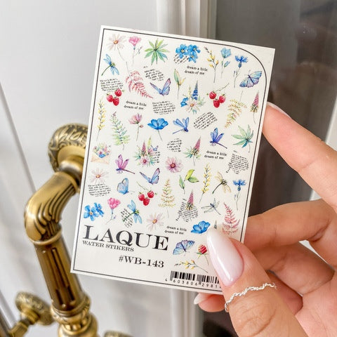 Sticker Design WB143 (водорастворимые наклейки) от Laque