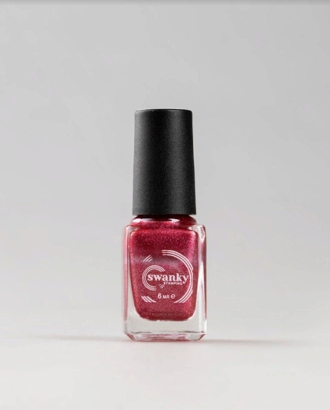 Stampinglack красный металлик № M122 от Swanky