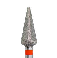 Fresa a punta di diamante a goccia fine (rossa) in dimensioni: 4,0 mm fino a 6,0 mm di KMIZ