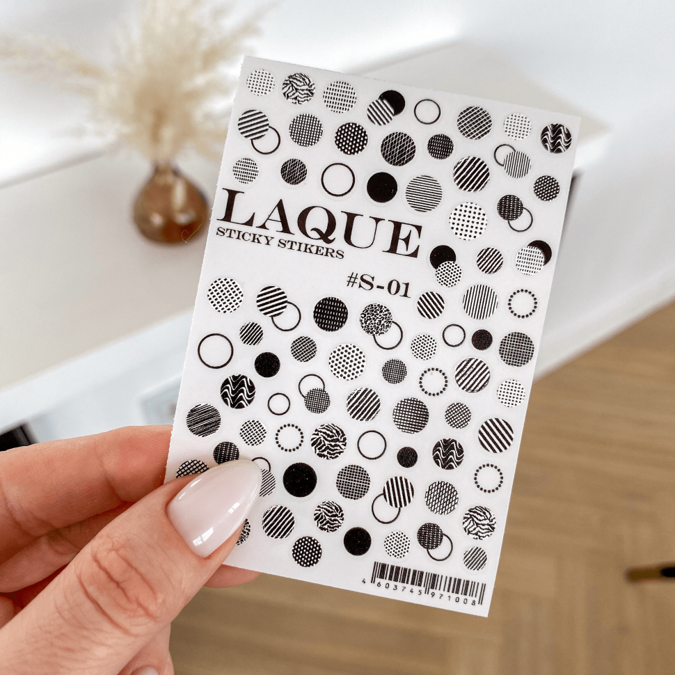 Sticker autoadesivi S-01 di LAQUE