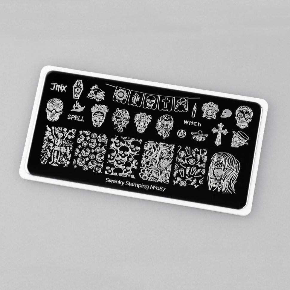 Piastra di Stamping Modello Nr. 087 di Swanky